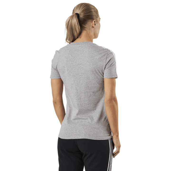 Essentials Slim T-Shirt Medium Grey Heather / White