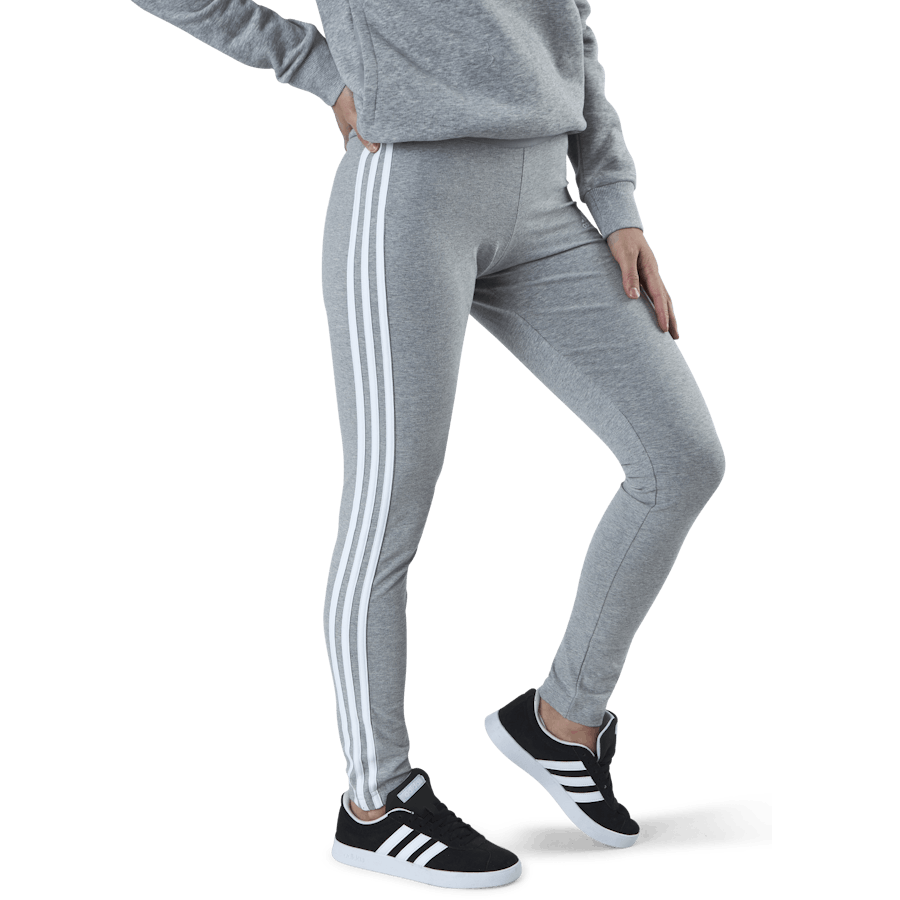 Essentials Legging Medium Grey Heather / Weiß