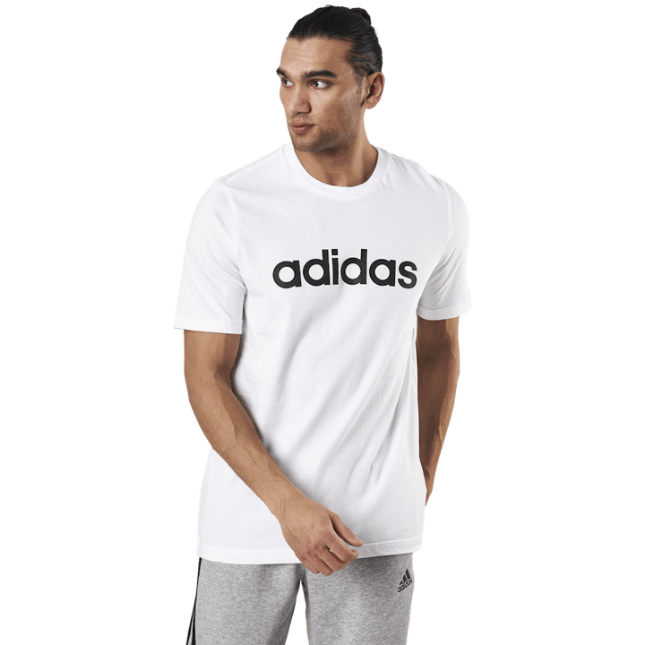 Camiseta Essentials Blanca / Negra