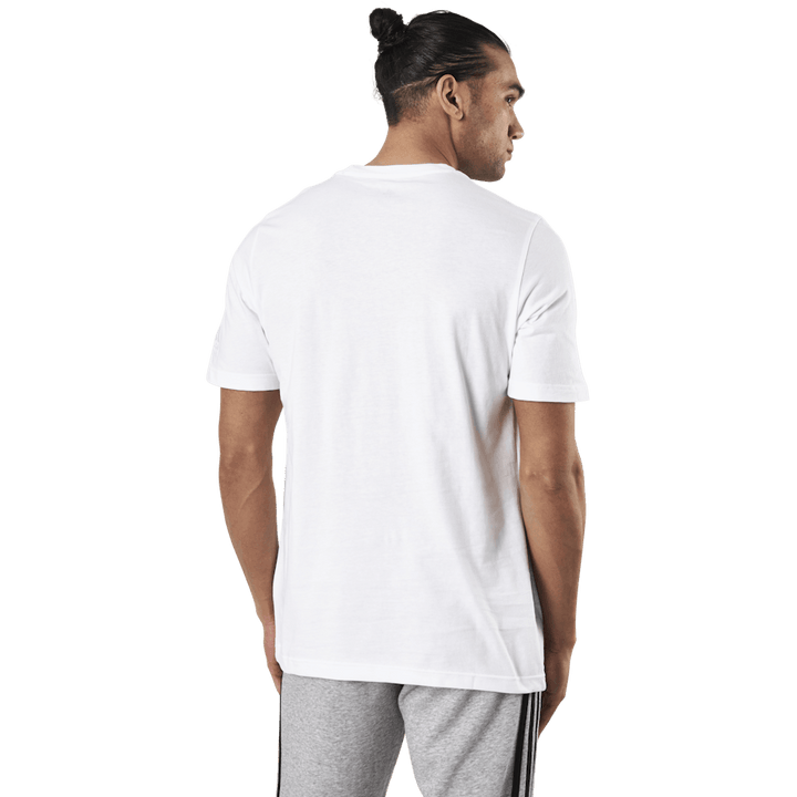 Camiseta Essentials Blanca / Negra