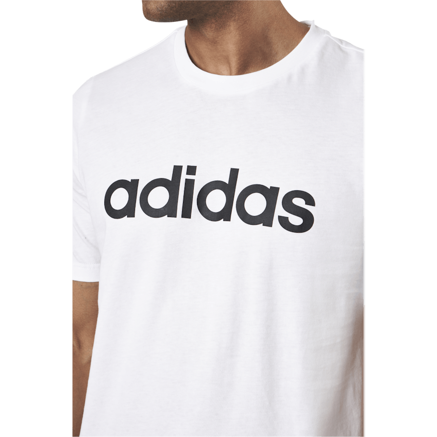 Camiseta Essentials Blanca / Negra
