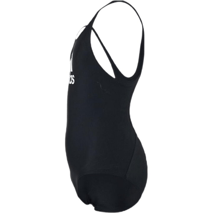 Girls Badge Of Sports Swimsuit Black / White