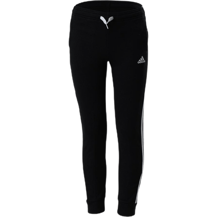 Adidas Ragazze Essentials 3 Stripes Ft Pant Nero / Bianco