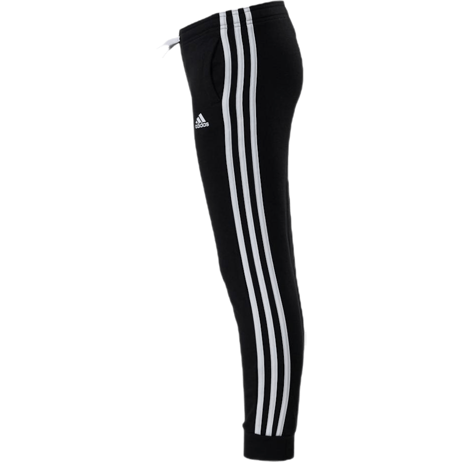 Adidas Ragazze Essentials 3 Stripes Ft Pant Nero / Bianco