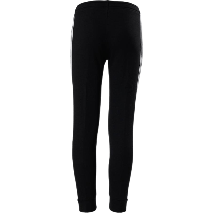Adidas Ragazze Essentials 3 Stripes Ft Pant Nero / Bianco