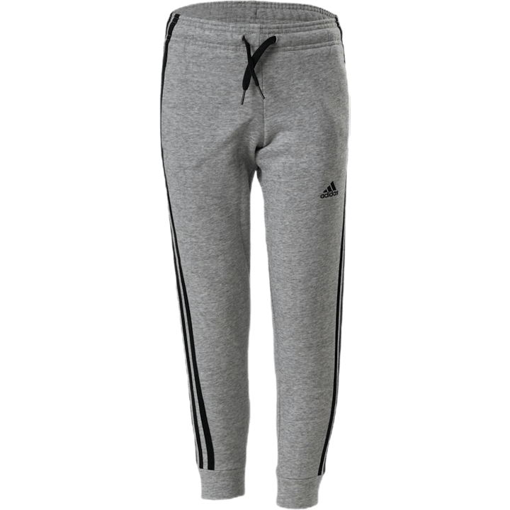 Pantalon Adidas Essentials 3 Stripes pour garçon, gris moyen chiné/noir