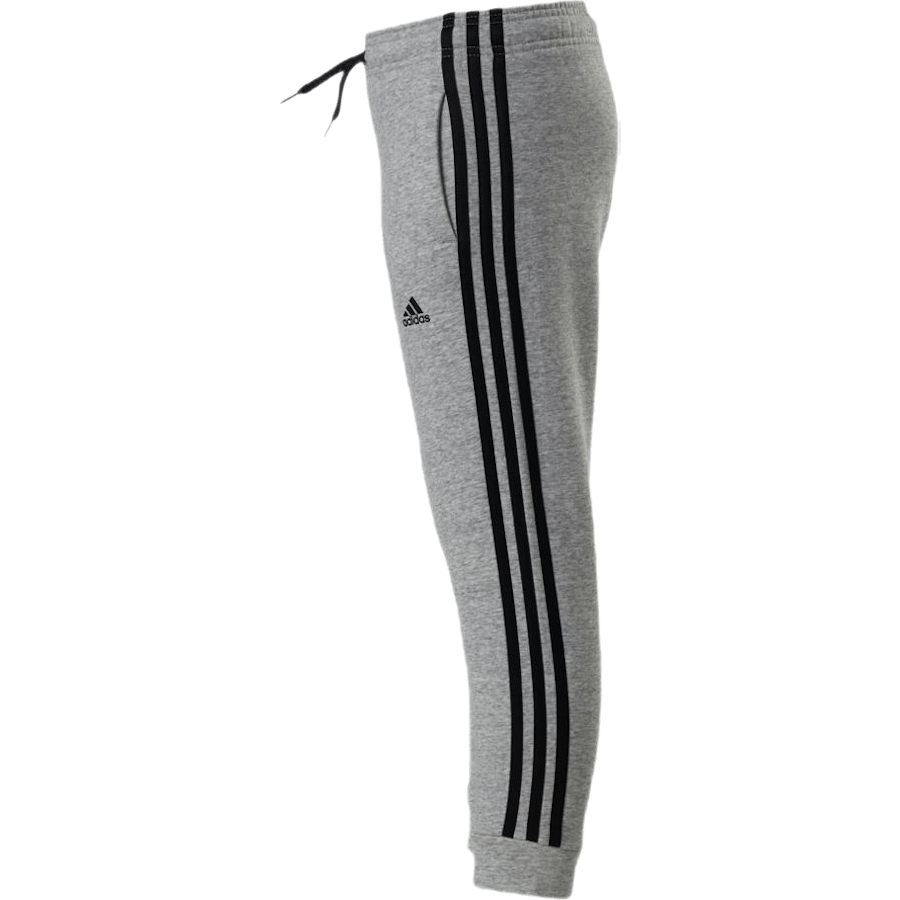 Pantalon Adidas Essentials 3 Stripes pour garçon, gris moyen chiné/noir