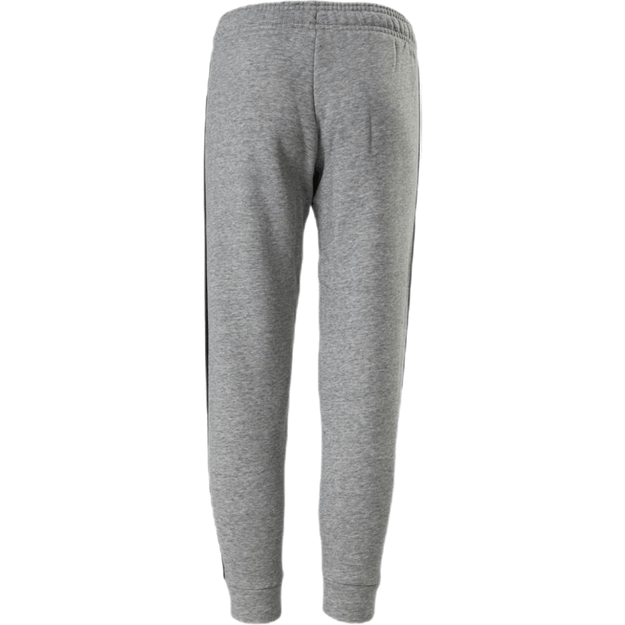 Pantalon Adidas Essentials 3 Stripes pour garçon, gris moyen chiné/noir