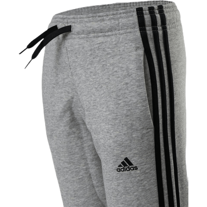 Pantalon Adidas Essentials 3 Stripes pour garçon, gris moyen chiné/noir