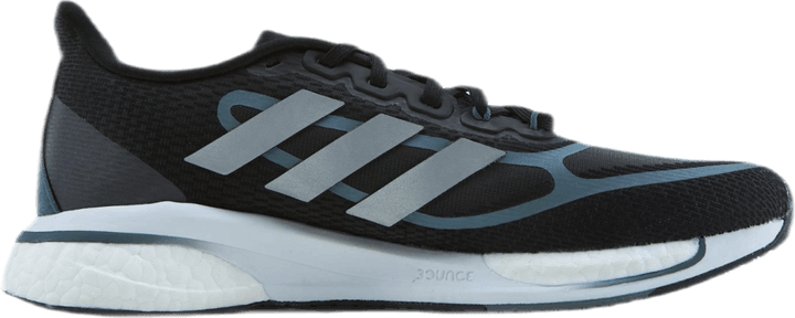 Supernova+ Shoes Core Black / Silver Metallic / Blue Oxide
