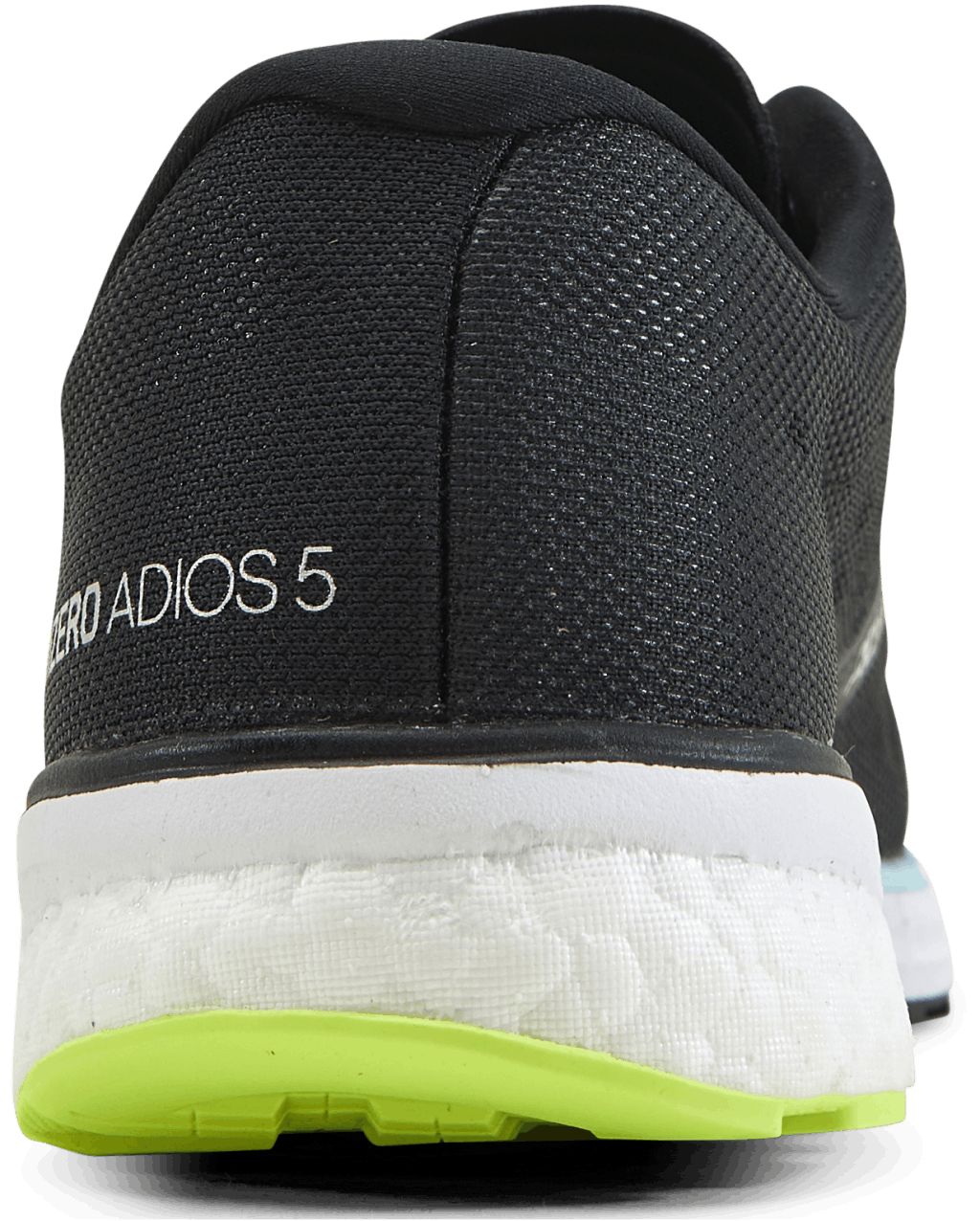 Adizero Adios 5 skor Core Black / Silver Metallic / Solar Yellow