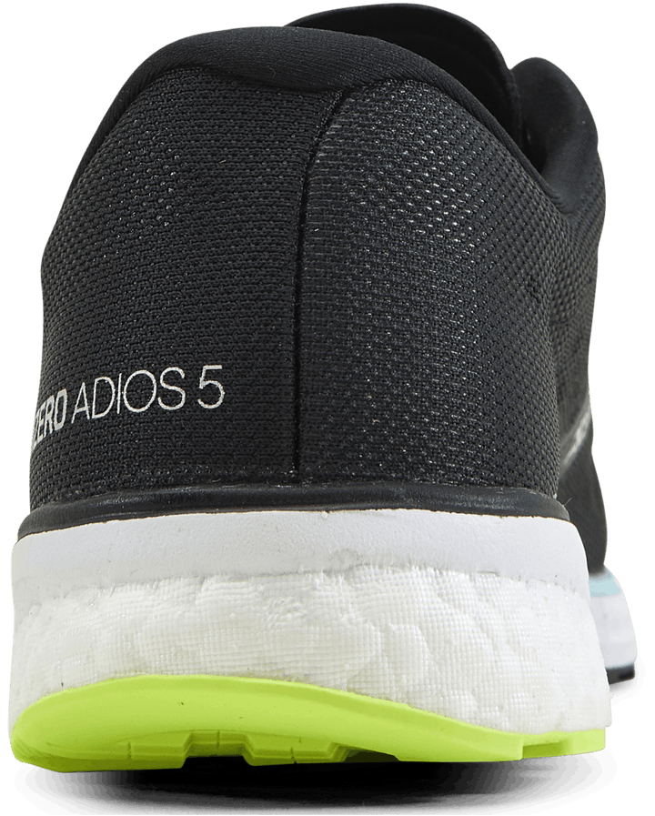 Adizero Adios 5 skor Core Black / Silver Metallic / Solar Yellow