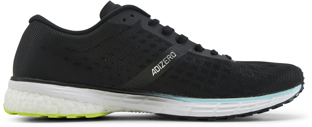 Adizero Adios 5 skor Core Black / Silver Metallic / Solar Yellow