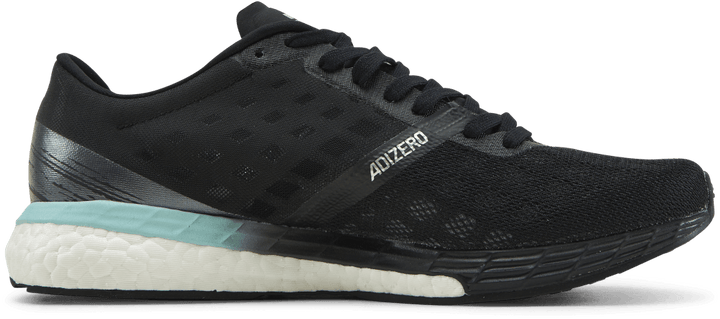 Adizero Boston 9 skor Core Black / Cloud White / Clear Aqua