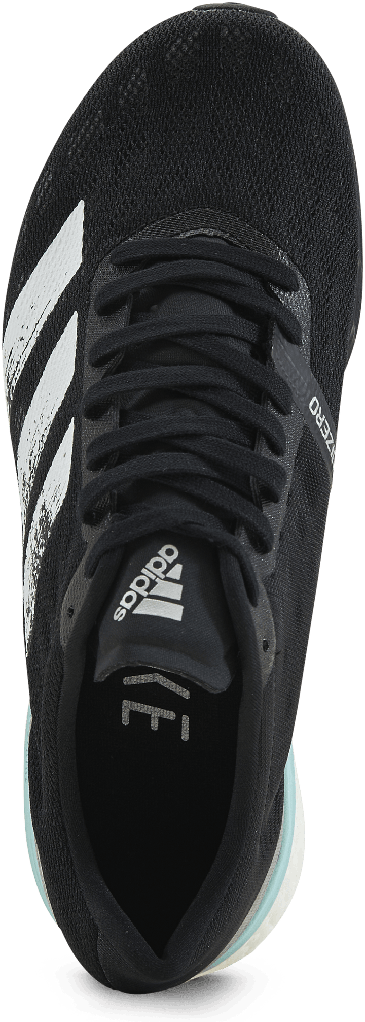 Adizero Boston 9 skor Core Black / Cloud White / Clear Aqua