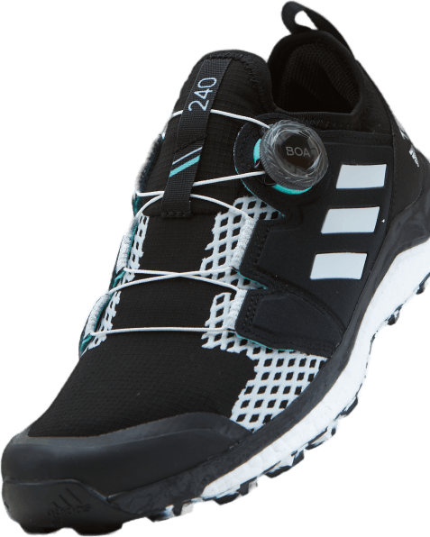 Terrex Agravic BOA Trail Running Shoes Core Black / Cloud White / Acid Mint