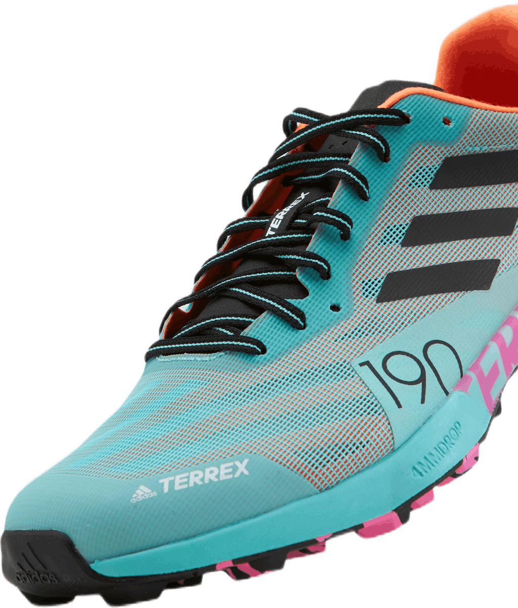 Terrex Speed Pro Trail Running Shoes Acid Mint / Core Black / Screaming Pink