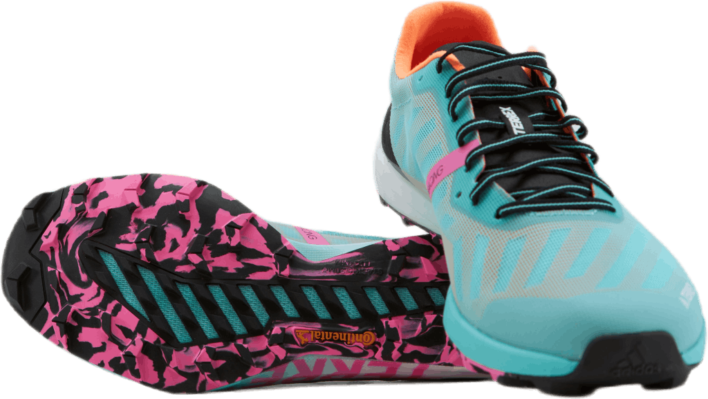Terrex Speed Pro Trail Running Shoes Acid Mint / Core Black / Screaming Pink