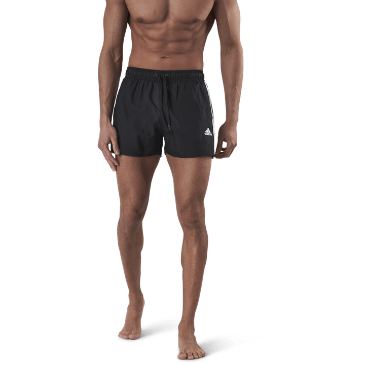 Very Short Length Classic 3Stripes Swim Short Black
