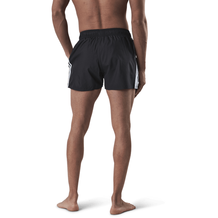 Very Short Length Classic 3Stripes Swim Short Black