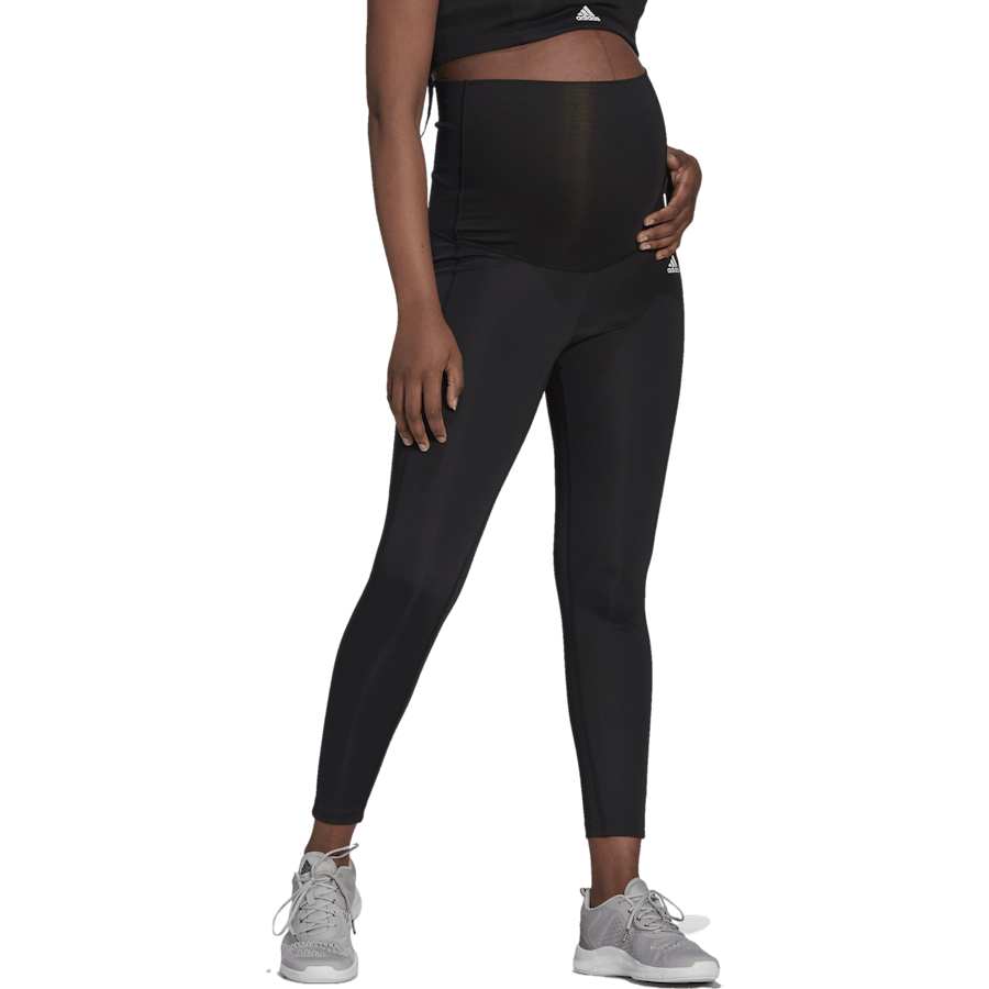 7/8 Sport Tight (Maternity) Black / White