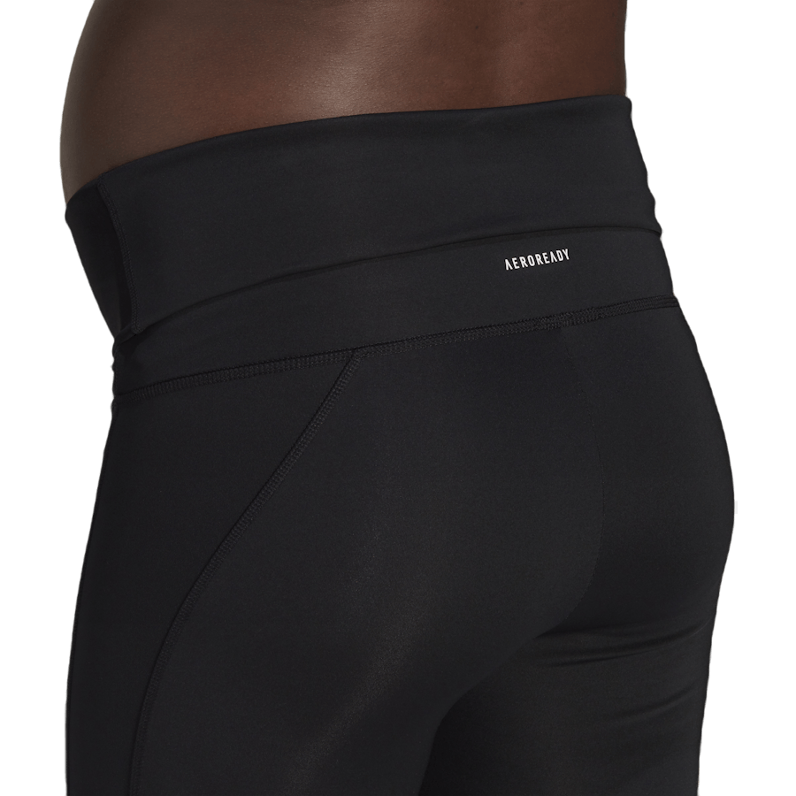 7/8 Sport Tight (Maternity) Black / White