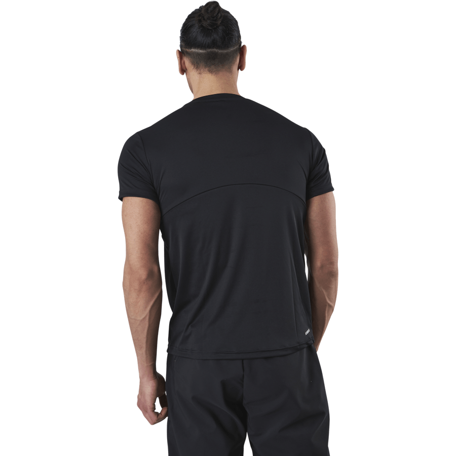 Logo Sport T-Shirt Schwarz/Weiß