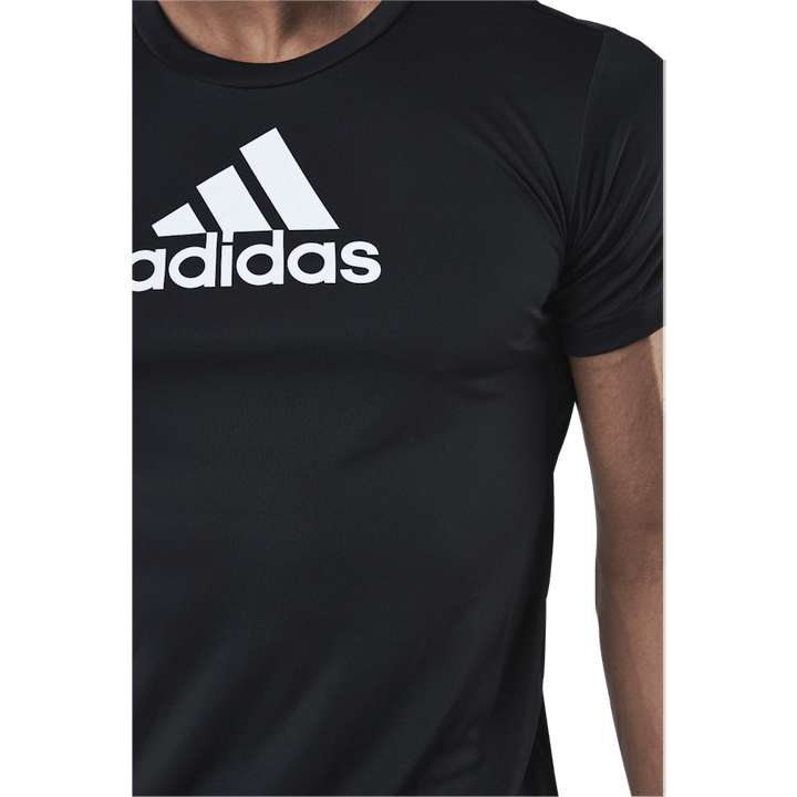 Logo Sport T-Shirt Schwarz/Weiß