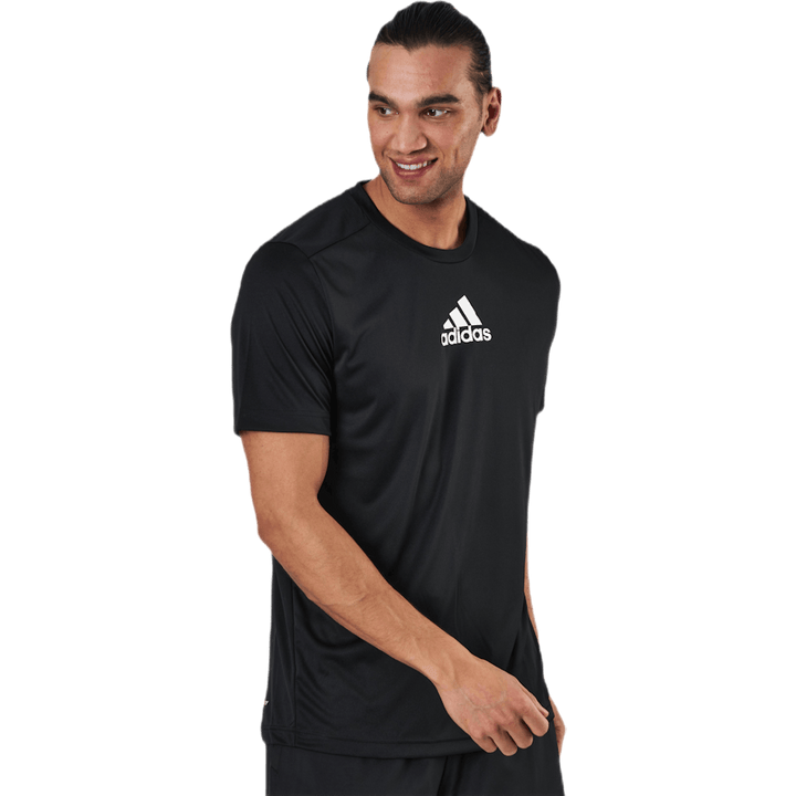 D2M 3 Stripes T-Shirt Black / White