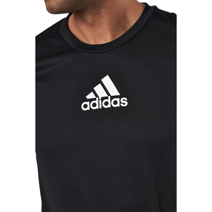 D2M 3 Stripes T-Shirt Black / White