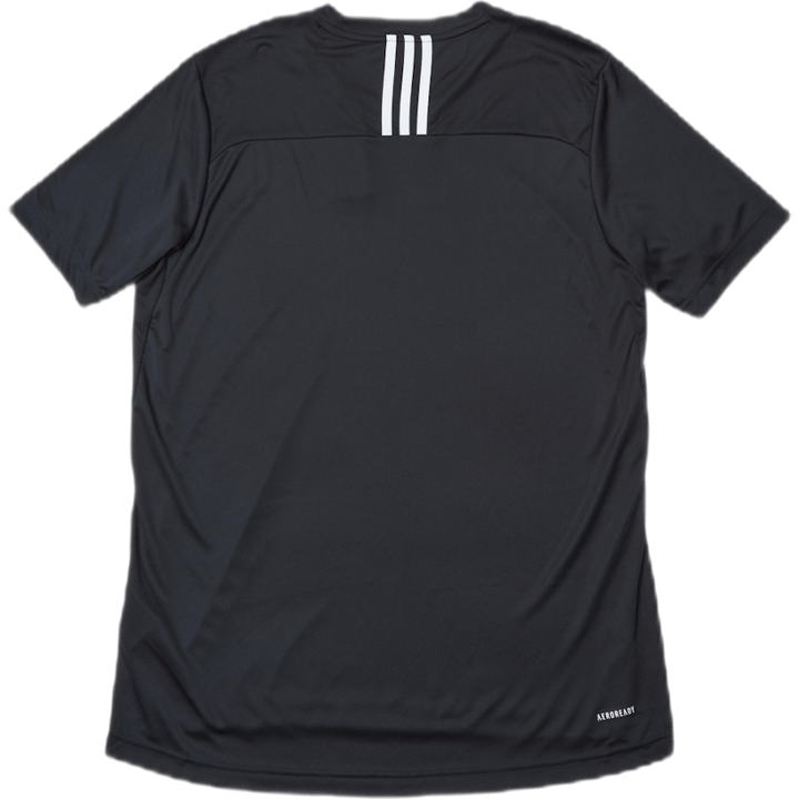 D2M 3 Stripes T-Shirt Black / White
