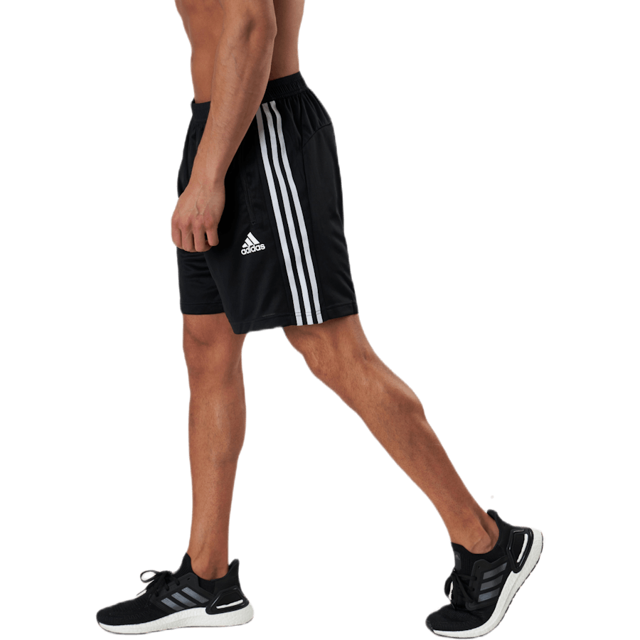 D2M 3-Stripes Short Nero / Bianco