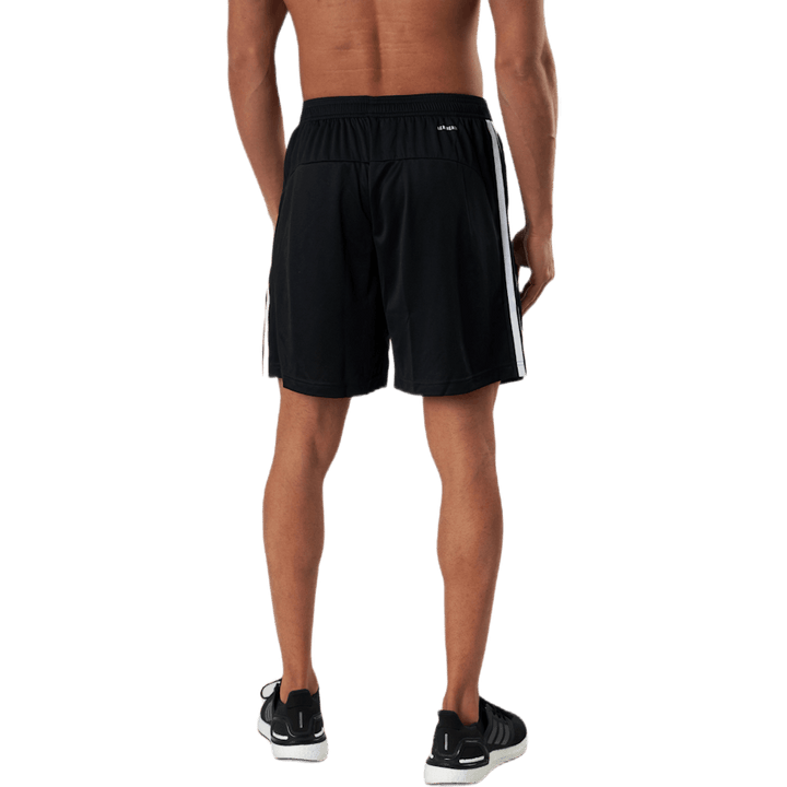 D2M 3-Stripes Short Nero / Bianco