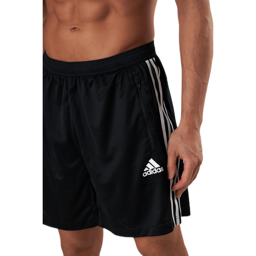 D2M 3-Stripes Short Nero / Bianco