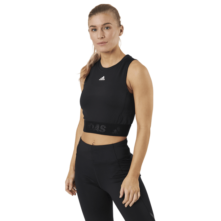 Techfit Crop Black / White