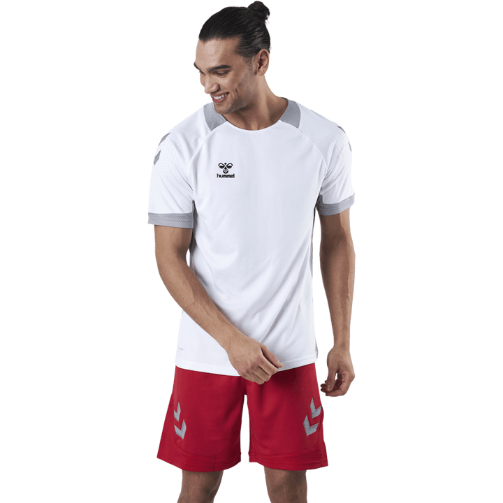 Poly SS Jersey White