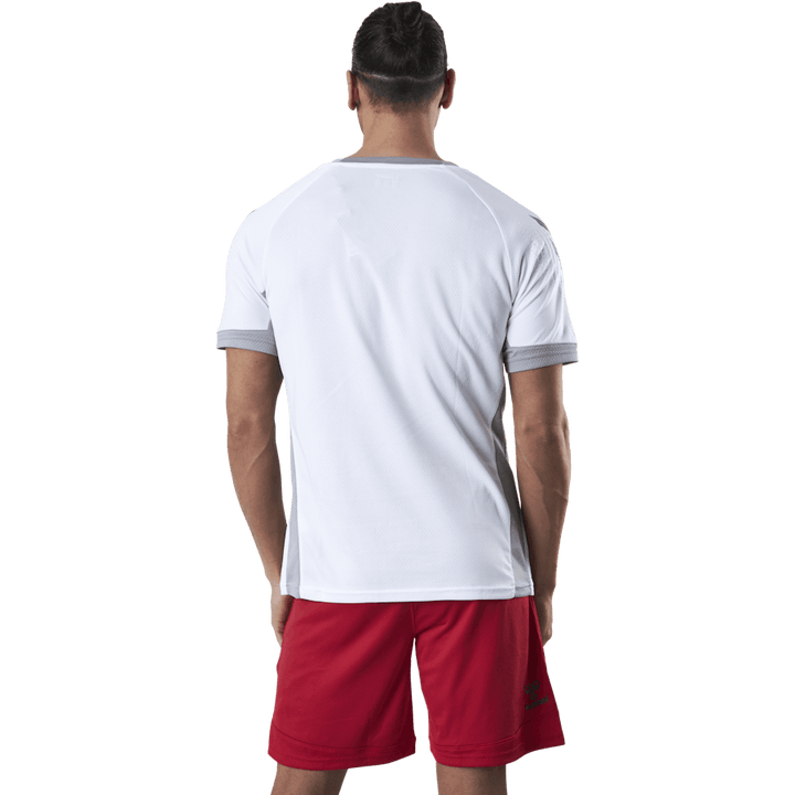 Poly SS Jersey White