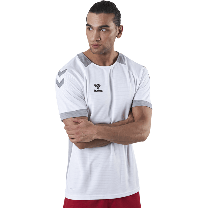 Poly SS Jersey White