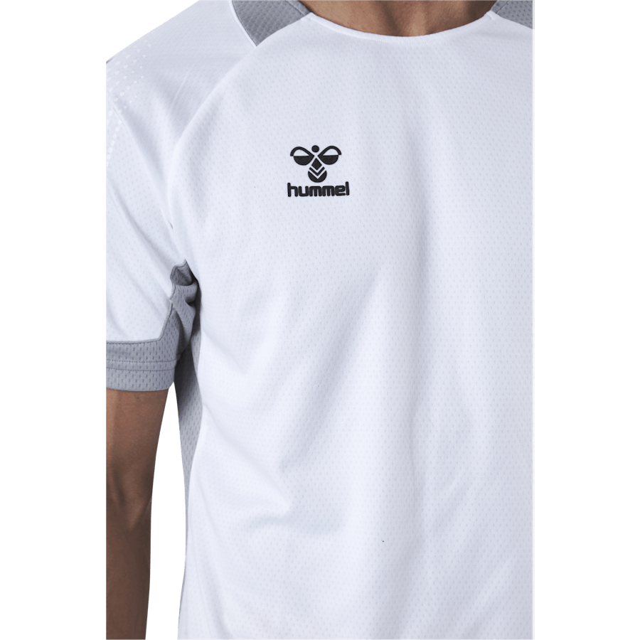 Poly SS Jersey White