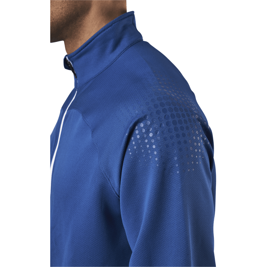Poly Zip Jacket Blue