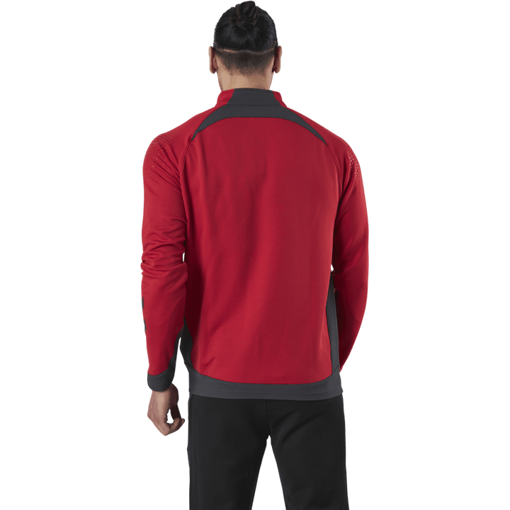 Half Zip Red