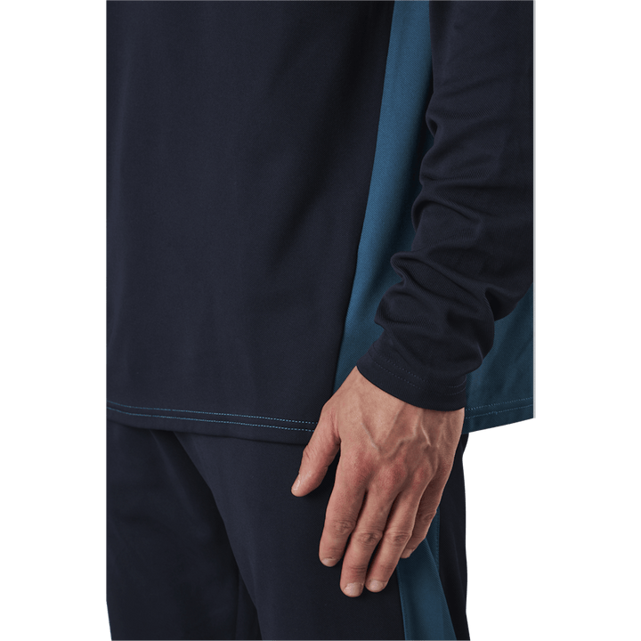 Half Zip Sweat Blue/Grey