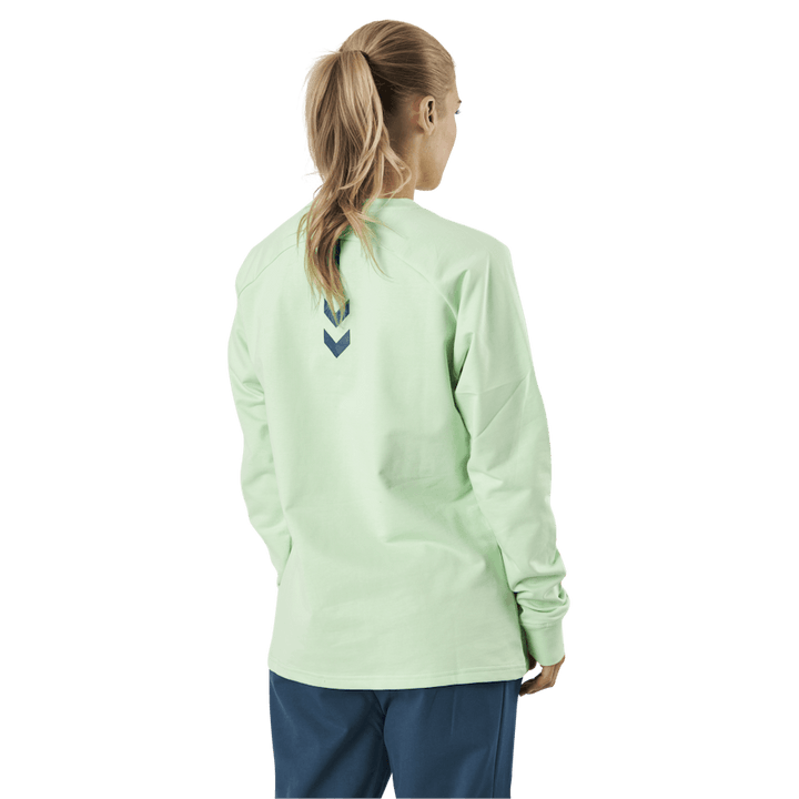 Cotton Sweatshirt Blue/Green
