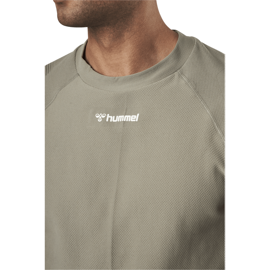 Cube Seamless T-Shirt Grey
