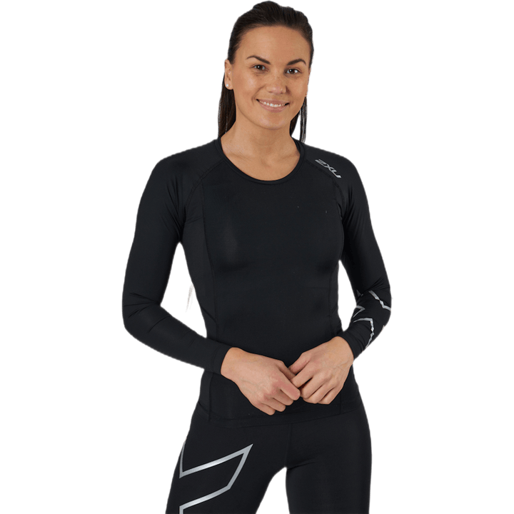 Core Compression L/S must/hõbedane