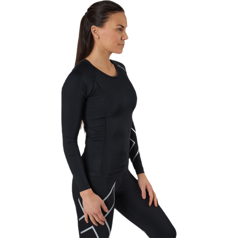 Core Compression L/S must/hõbedane