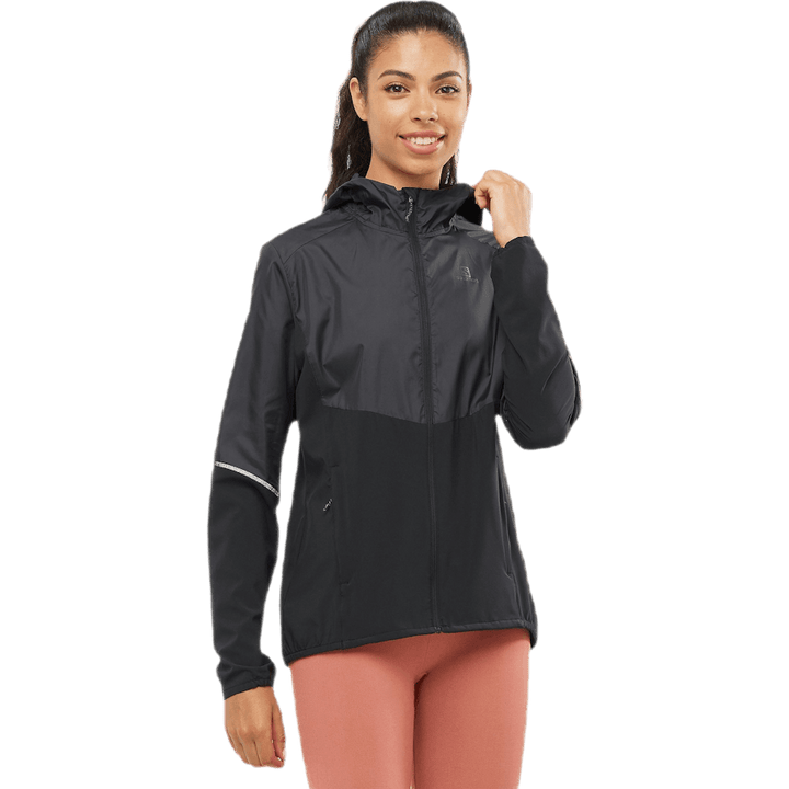 Agile FZ Hoodie Svart