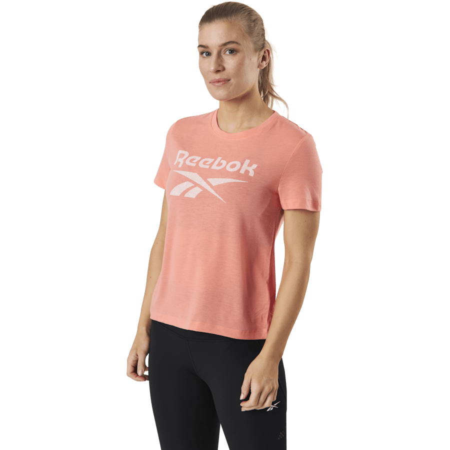 Wor Sup Slim Bl Tee Pink