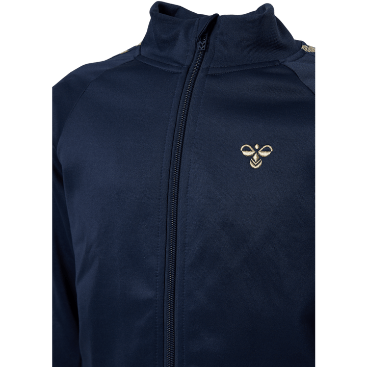 Junior Kick Zip Jacket Blue/Gold