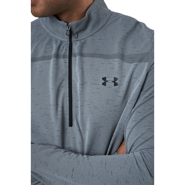 Seamless 1/2 Zip Grey